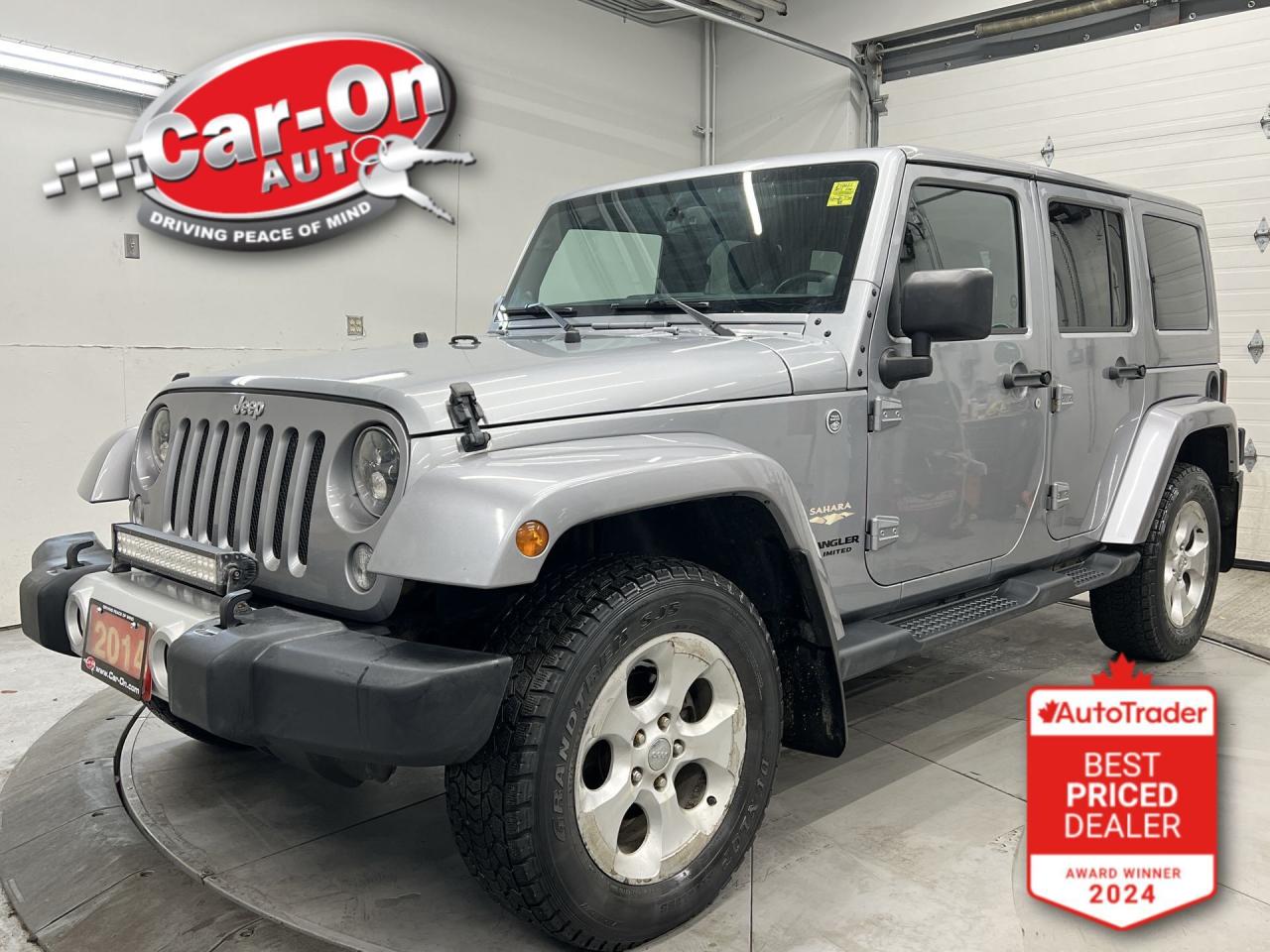 Used 2014 Jeep Wrangler Unlimited SAHARA 4x4| HARD TOP | HTD SEATS |ONLY 89,000 KMS! for sale in Ottawa, ON