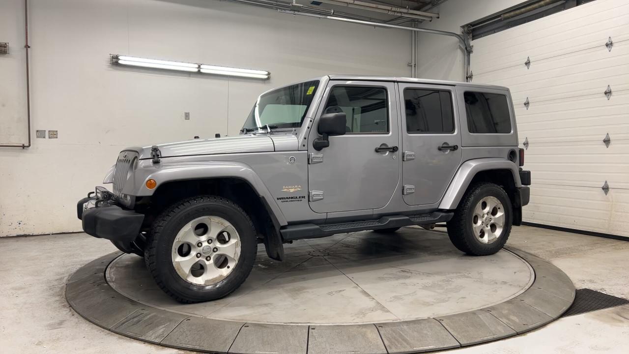 2014 Jeep Wrangler Unlimited SAHARA 4x4| HARD TOP | HTD SEATS |ONLY 89,000 KMS! Photo3