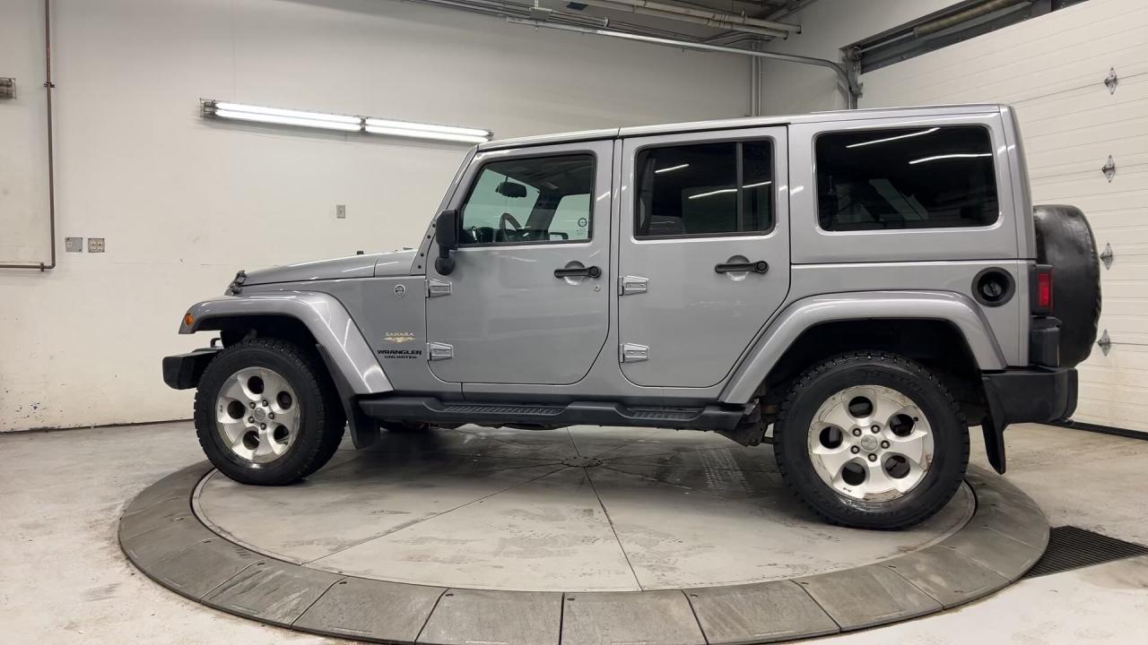 2014 Jeep Wrangler Unlimited SAHARA 4x4| HARD TOP | HTD SEATS |ONLY 89,000 KMS! Photo4