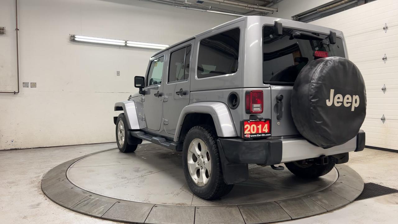 2014 Jeep Wrangler Unlimited SAHARA 4x4| HARD TOP | HTD SEATS |ONLY 89,000 KMS! Photo