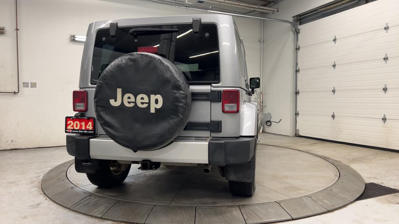 2014 Jeep Wrangler Unlimited SAHARA 4x4| HARD TOP | HTD SEATS |ONLY 89,000 KMS! Photo