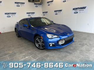Used 2016 Subaru BRZ SPORT TECH | 6 SPEED M/T | LEATHER | NAVIGATION for sale in Brantford, ON