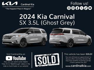 New 2024 Kia Carnival SX for sale in Niagara Falls, ON