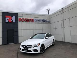 Limited Time Offer – Financing at 7.99% - 6 Months Payment Deferral – $0 Down Payment - Private Viewings Available - By Appointment Only - Online Purchase and FREE Delivery Available – Curbside Pick Up Available<br /><br />** NAVIGATION / AMG PKG / BLINDSPOT ASSIST / LEATHER / REVERSE CAMERA / PANORAMIC SUNROOF / BLUETOOTH / HEATED SEATS AND STEERING / SMART KEY / More ...<br /><br /><br />WE ARE BY APPOINTMENT ONLY<br /><br />This 2020 Mercedes C300 Comes Loaded With All the Luxury Power Options Including, Navigation, Leather, Sunroof, Power Windows, Power Locks, Power Mirrors, Heated Mirrors, Power Seats, Heated Seats, Bluetooth, Premium Sound System, Steering Wheel Controls, Telescoping Steering Wheel, Premium Alloy Rims, Smart Key Entry, Automatic Transmission, and so Much More! The Car Has Been Very Well Maintained! The Body and Interior are in Excellent Condition. Prices are subject to taxes, certification and licensing. We Also Accept Trade Ins<br /><br />Financing Available For Good, Bad or No Credit Starting at 7.99% O.A.C. We Also Have Up To 6 Months With No Payments Available. All our loans are completely open with no fees to pay them off earlier. We've also been working with the banks to set up unique credit rebuilding programs to help you get back on track without going over your budget. Credit applications are available on our website at www.rogersmotors.ca. Approvals are done very quickly. Same Day Delivery Options are also Available.<br /><br />We Also Service What We Sell. Our State of the Art 10,000 square foot Complete Auto Service Center With Licensed Mechanics is open to the public. From Oil changes and Brakes, to major repairs like complete engine replacements. Our service center can service ALL your car needs. Loaner vehicles are available when needed for larger jobs.<br /><br />We are also Oakville's Location for Rust Proofing your vehicle. Give us a call to schedule your appointment.<br /><br />Rogers Motors is Oakville's Largest Used Car Dealership and the highest rated dealership in Oakville to shop for Your New Used Cars, Used Trucks, Used SUV's or Used Minivans! Thank You For Considering Roger's Motors. Family Owned and Operated Since 2004 with over 10,000 vehicles sold.<br /><br />At Roger's Motors our goal is to make sure that every guest who comes to visit us leaves happier than when they first came in. We will treat everyone the way we would like to be treated with Love, Honesty, Integrity, and Complete Transparency. With Over 600 Reviews online we have an average rating of 4/5. Come experience car shopping and service the way it should be.<br /><br />Rogers Motors. Driving Happiness<br />www.rogersmotors.ca<br /> <br /> <br />