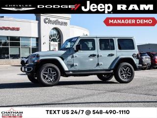 Used 2024 Jeep Wrangler Sahara for sale in Chatham, ON