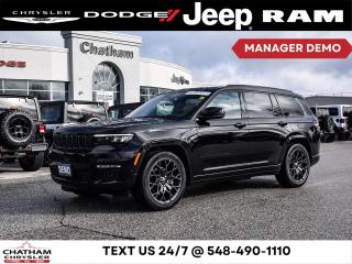 Used 2024 Jeep Grand Cherokee L Summit for sale in Chatham, ON