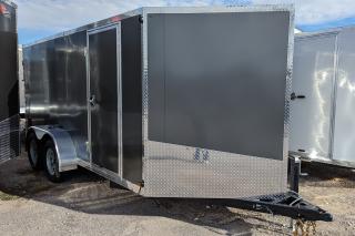 New 2024 Canadian Trailer Company 7x14 V Nose Cargo Trailer Steel tandem axle for sale in Guelph, ON