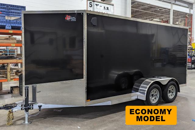 2024 Canadian Trailer Company 7x14 V Nose Cargo Trailer 