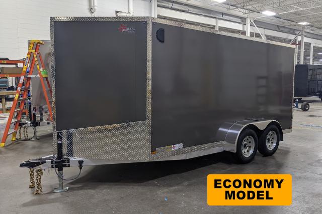 2024 Canadian Trailer Company 7x14 V Nose Cargo Trailer Economy model Photo1