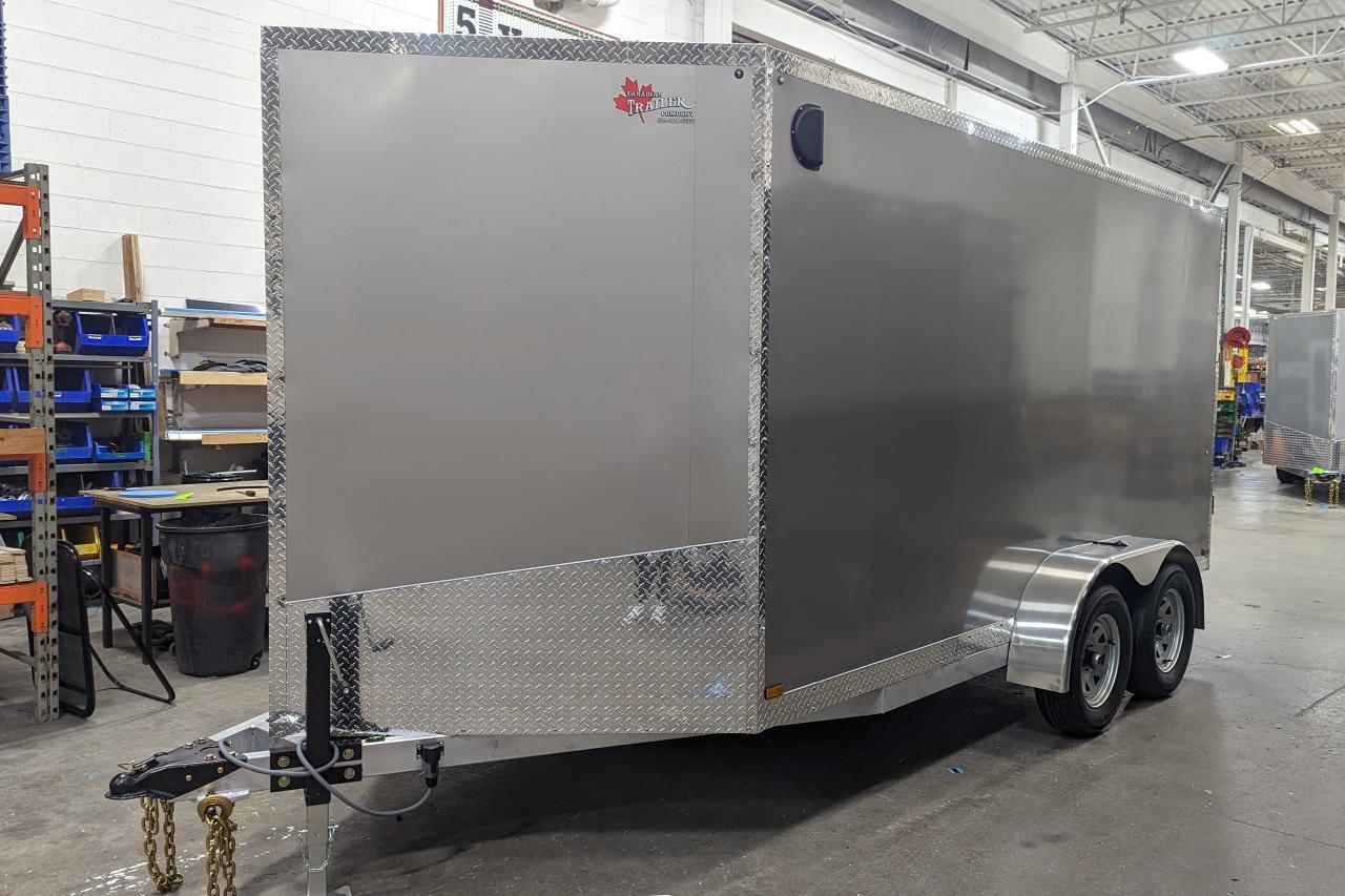 2024 Canadian Trailer Company 7x14 V Nose Cargo Trailer Economy model