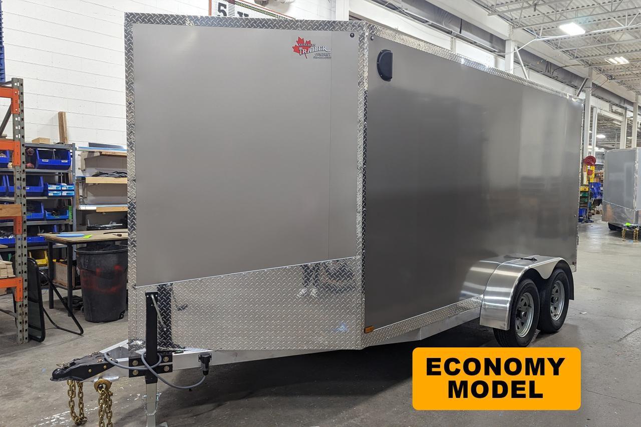 2024 Canadian Trailer Company 7x14 V Nose Cargo Trailer Economy model