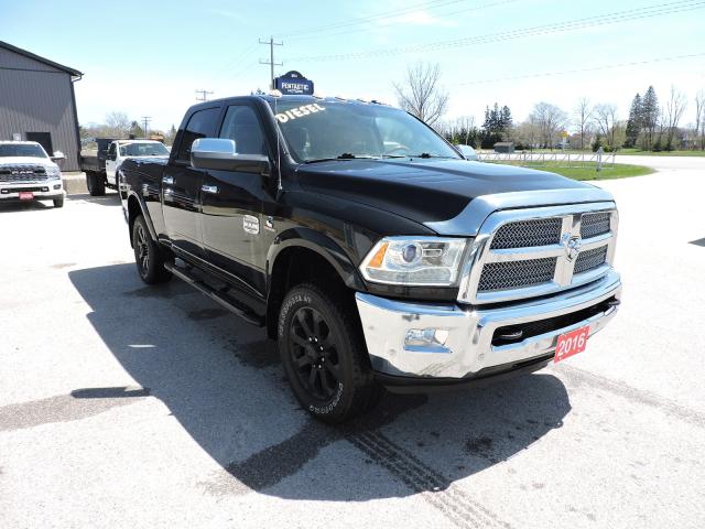 2016 RAM 2500 Longhorn Diesel 4X4 Leather Sunroof Loaded