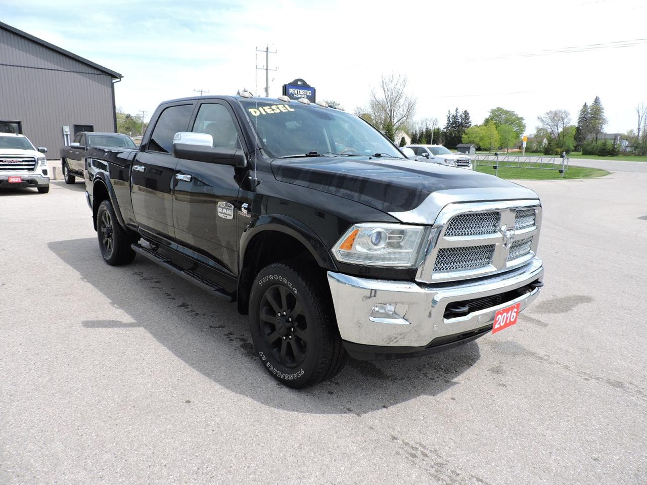 Used 2016 RAM 2500 Longhorn Diesel 4X4 Leather  Sunroof New Turbo for sale in Gorrie, ON