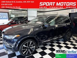 Used 2019 Volvo XC90 Inscription T6 AWD 7 Passenger+CLEAN CARFAX for sale in London, ON