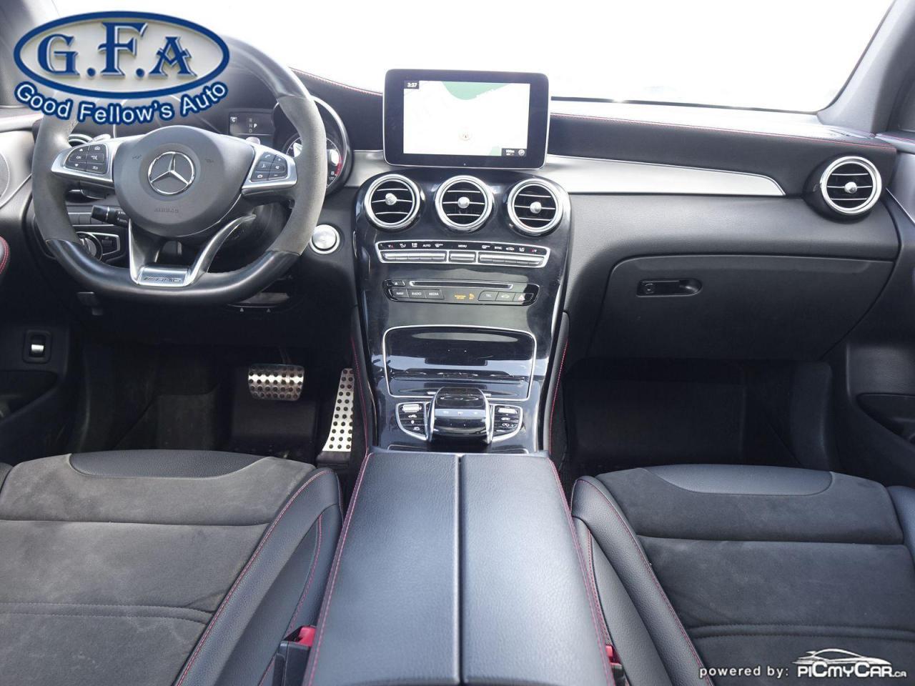2019 Mercedes-Benz GLC43 AMG AMG43, LEATHER SEATS, PANORAMIC ROOF, NAVIGATION - Photo #10