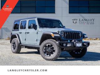 <p><strong><span style=font-family:Arial; font-size:18px;>Arrange to redefine your driving indulgence with this elegantly engineered automotive wonder, the 2024 Jeep Wrangler 4xe Rubicon! This SUV is not just a vehicle but an embodiment of ruggedness and luxury, a brand-new addition to the Langley Chrysler family, with a never-driven status that guarantees its pristine condition..</span></strong></p> <p><strong><span style=font-family:Arial; font-size:18px;>Cloaked in a stunning black interior, this Jeep Wrangler 4xe Rubicon is the epitome of bespoke automotive design, where every detail is crafted with precision and purpose..</span></strong> <br> The 8-speed automatic transmission paired with a 2.0L 4cyl engine delivers a seamless driving experience, ensuring your journey is as captivating as your destination.. This SUV is a fortress of safety, equipped with traction control, ABS brakes, an electronic stability system, integrated roll-over protection, and airbags positioned for maximum impact protection.</p> <p><strong><span style=font-family:Arial; font-size:18px;>It also features an acoustic pedestrian protection system, ensuring safety for those outside the vehicle as well..</span></strong> <br> Comfort is king inside the cabin of the Wrangler 4xe Rubicon.. The automatic temperature control, power windows, and power steering offer a driving experience thats as comfortable as it is thrilling.</p> <p><strong><span style=font-family:Arial; font-size:18px;>The front dual-zone A/C, heated door mirrors, and fully automatic headlights add to the convenience, making every journey a pleasure..</span></strong> <br> The Wrangler 4xe Rubicon doesnt just shine in terms of performance and safety; its also a hub of connectivity.. The wireless phone connectivity, steering wheel-mounted audio controls, and an integrated garage door transmitter offer a level of convenience that matches its impressive performance.</p> <p><strong><span style=font-family:Arial; font-size:18px;>At Langley Chrysler, we believe that you should not just love your car but also love buying it..</span></strong> <br> We offer a buying experience like no other, making the process as enjoyable as the first time you take your new Wrangler 4xe Rubicon for a spin.. Now, heres a brain teaser for you: What combines the thrill of adventure, the luxury of comfort, and the assurance of safety? The answer is sitting right here, waiting for you  the 2024 Jeep Wrangler 4xe Rubicon.</p> <p><strong><span style=font-family:Arial; font-size:18px;>Remember, this isnt just a purchase..</span></strong> <br> Its an upgrade to your lifestyle, an assertion of your taste, and most importantly, a decision you will love.. So, why wait? Make the choice today to step into a world of elegance and power with the Jeep Wrangler 4xe Rubicon</p>Documentation Fee $968, Finance Placement $628, Safety & Convenience Warranty $699

<p>*All prices are net of all manufacturer incentives and/or rebates and are subject to change by the manufacturer without notice. All prices plus applicable taxes, applicable environmental recovery charges, documentation of $599 and full tank of fuel surcharge of $76 if a full tank is chosen.<br />Other items available that are not included in the above price:<br />Tire & Rim Protection and Key fob insurance starting from $599<br />Service contracts (extended warranties) for up to 7 years and 200,000 kms starting from $599<br />Custom vehicle accessory packages, mudflaps and deflectors, tire and rim packages, lift kits, exhaust kits and tonneau covers, canopies and much more that can be added to your payment at time of purchase<br />Undercoating, rust modules, and full protection packages starting from $199<br />Flexible life, disability and critical illness insurances to protect portions of or the entire length of vehicle loan?im?im<br />Financing Fee of $500 when applicable<br />Prices shown are determined using the largest available rebates and incentives and may not qualify for special APR finance offers. See dealer for details. This is a limited time offer.</p>