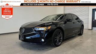 Used 2018 Acura TLX Elite A-Spec | Low KM's | Remote Start | Moonroof for sale in Winnipeg, MB
