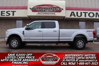 Used 2022 Ford F-350 LARIAT 6.7L DIESEL 4X4, 8FT BOX, LOADED/AS NEW!! for sale in Headingley, MB