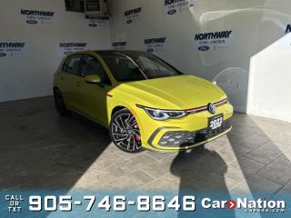 Used 2022 Volkswagen Golf GTI PERFORMANCE | SUNROOF | NAVIGATION | 6 SPEED M/T for sale in Brantford, ON