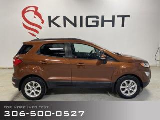 Used 2019 Ford EcoSport SE with Convenience and Interior Protection Pkgs for sale in Moose Jaw, SK