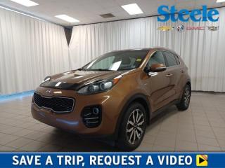 Take on your day with our 2017 Kia Sportage EX AWD proudly displayed in Burnished Copper. Powered by a 2.4 Litre 4 Cylinder that offers 181hp paired with a responsive 6 Speed Automatic transmission with Sportmatic. You will find this All Wheel Drive SUV more comfortable than other vehicles in its class with nicely-weighted steering and excellent maneuverability as you enjoy approximately 9.4L/100km on the highway! Our Sportage EX has the rock-solid stance you desire with its bright chrome accents, rear spoiler, and distinct projector beam headlights. The fantastic EX interior is incredibly spacious, with plenty of room for your tallest friends and all their gear. Imagine yourself settling into the nicely bolstered heated leather seats, then check out the push-button start, rear camera display, steering wheel controls, drive mode select, Bluetooth, UVO eServices with a touch-screen display featuring Android Auto, Apple CarPlay, and other comfort and convenience features just waiting to spoil you. In challenging driving situations, our Kia ensures your sense of security with ABS, hill start/downhill brake control, electronic stability control, a multitude of advanced airbags, and even its innovative Iso-Structure unibody that boasts chassis rigidity based on advanced high-strength steel. Practically perfect, your Sportage EX awaits! Save this Page and Call for Availability. We Know You Will Enjoy Your Test Drive Towards Ownership! Steele Chevrolet Atlantic Canadas Premier Pre-Owned Super Center. Being a GM Certified Pre-Owned vehicle ensures this unit has been fully inspected fully detailed serviced up to date and brought up to Certified standards. Market value priced for immediate delivery and ready to roll so if this is your next new to your vehicle do not hesitate. Youve dealt with all the rest now get ready to deal with the BEST! Steele Chevrolet Buick GMC Cadillac (902) 434-4100 Metros Premier Credit Specialist Team Good/Bad/New Credit? Divorce? Self-Employed?