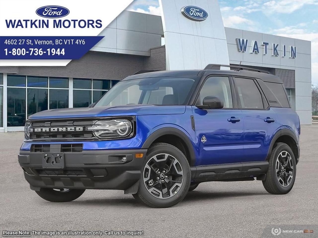 New 2024 Ford Bronco Sport Outer Banks for sale in Vernon, BC