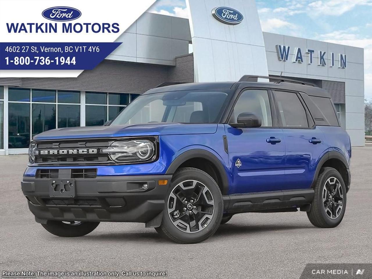 New 2024 Ford Bronco Sport Outer Banks for sale in Vernon, BC