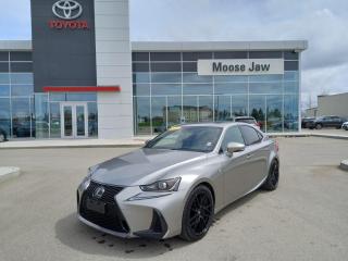 Used 2017 Lexus IS 350 LOCAL PURCHASE F SPORT AWD for sale in Moose Jaw, SK