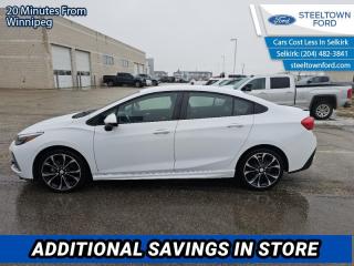 Used 2019 Chevrolet Cruze Premier  -  Heated Seats for sale in Selkirk, MB