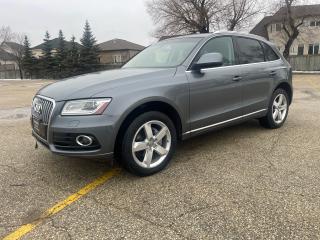 <p>Low Kilometer 2013 Audi Q5 Premium Plus All Wheel Drive, Beautiful  Graphite metallic exterior with black leather interior, Lots of Luxury features, Power Sunroof, Heated Power Leather seats, Blue Tooth, Cruise control, Power windows locks and mirrors, Nice Michelin tires on factory alloy wheels,  spacious interior with lots of cargo space. Good car history with no major accidents, Just serviced and safetied, As part of our full disclosure policy a Carfax report comes with every vehicle. Reasonably Priced at $17,950.. plus taxes. Call today to set up an appointment to view and test drive.</p><p>Westside Sales Ltd.  1461 Waverley Street 204 488 3793. All vehicles safety certified and serviced, licensed technician on staff . Carfax history report comes with all of our vehicles. Buy with confidence, We are one of the most established used car dealerships in Winnipeg. Come check us out... theres a reason we have been around since 1985 at the same location.    See our other great deals at WWW.WESTSIDESALES.CA  Apply for financing on our website.  Check us out on facebook and instagram @westsidesale   DP#9491.</p><p> </p>