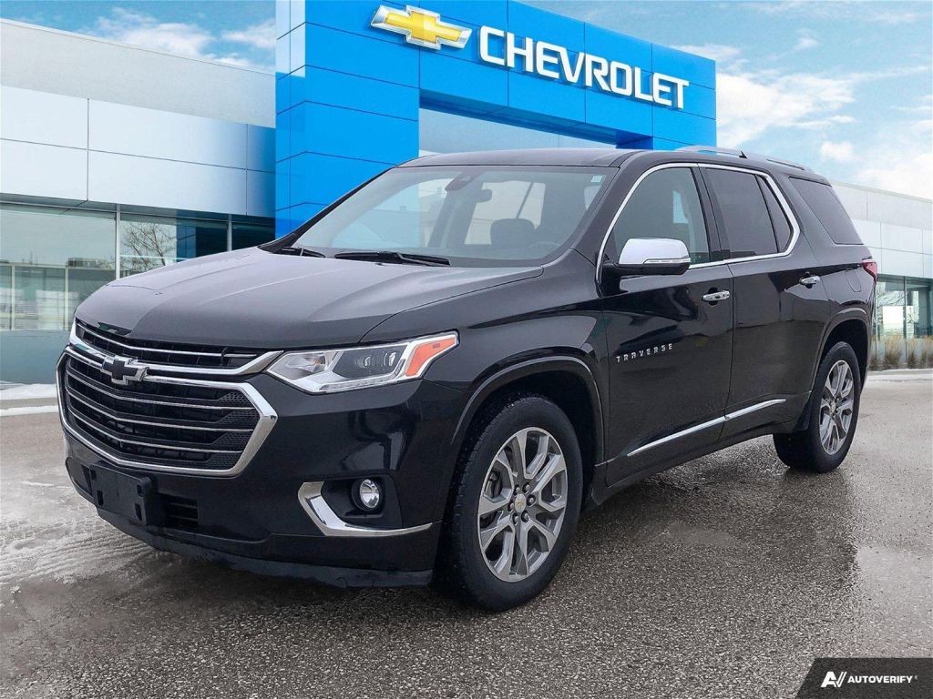 Used 2019 Chevrolet Traverse Premier AWD Heated/Cooling seats Wireless phone charger for Sale in Winnipeg, Manitoba