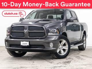 Used 2017 RAM 1500 Sport Crew Cab 4X4 w/ Uconnect, Bluetooth, A/C for sale in Toronto, ON