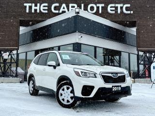 Used 2019 Subaru Forester 2.5i APPLE CARPLAY/ANDROID AUTO, BACK UP CAM, HEATED SEATS, SIRIUS XM, BLUETOOTH, X-MODE!! for sale in Sudbury, ON