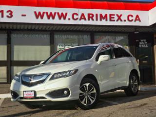 BC CAR! Excellent Condition, Accident Free Fully Loaded Acura RDX in Pearl White! Equipped with Jewel Eye LED Headlights, Navigation, Leather, Sunroof, Blind Spot Monitoring, ELS Premium Sound, Heated and Vented Seats, Power Seats, Memory Driver Seat, Front and Rear Perimeter Sensors, Remote Engine Start, Smart Key with Push Button Start, ACURAWATCH PLUS ( Adaptive Cruise Control, Collision Mitigation Braking System, Forward Collision Warning, Lane Departure Warning, Lane Keeping Assist, Next Gen AcuraLink, Premium Alloys