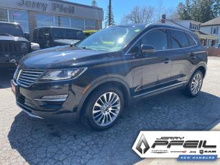 This Lincoln MKC Reserve has just arrived in all wheel drive, leather, heated seats, sunroof, backup camera, power liftgate, remote start, please call or text 519-662-1063 to book your test drive !!