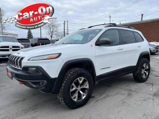 Used 2015 Jeep Cherokee TRAILHAWK V6 4x4 | PANO ROOF | LEATHER | RMT START for sale in Ottawa, ON