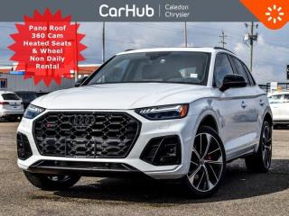 
Tried-and-true, this 2023 Audi SQ5 Technik Quattro makes room for the whole team. Traffic Congestion Assist, Tire Pressure Monitoring System Low Tire Pressure Warning, SIDEGUARD Curtain 1st And 2nd Row Airbags, Side Impact Beams, Right Side Camera. 21 5-Twin Spoke V Design -inc: Graphite gray, Our advertised prices are for consumers (i.e. end users) only.

Not a former rental., Clean CARFAX! The CARFAX report indicates that it was previously registered in Quebec

 

Let the Audi SQ5 Technik Quattro Put Your Familys Safety First 
Power Rear Child Safety Locks, Outboard Front Lap And Shoulder Safety Belts -inc: Rear Centre 3 Point, Height Adjusters and Pretensioners, Left Side Camera, Front Camera, Front And Rear Parking Sensors, First aid kit, Electronic Stability Control (ESC), Dual Stage Driver And Passenger Seat-Mounted Side Airbags, Dual Stage Driver And Passenger Front Airbags, Collision Mitigation-Rear, Collision Mitigation-Front, Back-Up Camera, Audi side assist Blind Spot, Audi pre sense front, Audi connect Security and Assistance Emergency Sos, Audi active lane assist Lane Keeping Assist, Audi active lane assist Lane Departure Warning, Airbag Occupancy Sensor, Aerial View Camera System, ABS And Driveline Traction Control.

 

Loaded with Additional Options
Power Panoramic Sunroof, Fine Nappa Leather Seating Surfaces -inc: diamond stitching, Heated Leather/Metal-Look Steering Wheel, Heated Front Bucket Seats -inc: power driver and passenger seats w/power lumbar adjustment and drivers seat memory, Dual Zone Front Automatic Air Conditioning, Audi connect Navigation and Infotainment services Selective Service Internet Access, Power Liftgate Rear Cargo Access, Programmable Projector Beam Led Low/High Beam Auto-Leveling Auto High-Beam Daytime Running Lights Preference Setting Headlamps w/Washer and Delay-Off, Speed Sensitive Rain Detecting Variable Intermittent Wipers w/Heated Jets, 2 LCD Monitors In The Front, Audi connect Security and Assistance Tracker System, Cruise Control, Distance Pacing w/Traffic Stop-Go, Gauges -inc: Speedometer, Odometer, Engine Coolant Temp, Tachometer, Oil Level, Trip Odometer and Trip Computer, HomeLink Garage Door Transmitter, Memory Settings -inc: Door Mirrors and Steering Wheel, Power 1st Row Windows w/Front And Rear 1-Touch Up/Down, Power Door Locks w/Auto lock Feature, Power Tilt/Telescoping Steering Column, Proximity Key For Doors And Push Button Start, Radio w/Seek-Scan, Clock, Speed Compensated Volume Control, Steering Wheel Controls and Radio Data System, Radio: MMI Navigation Plus w/10.1 Touch Display -inc: Audi smartphone interface w/wireless CarPlay and Android Auto, SiriusXM satellite radio, Bluetooth, Bang & Olufsen 3D sound system, Audi connect navigation and infotainment services, Audi virtual cockpit plus and Amazon Alexa,

 

Drive Happy with CarHub
*** All-inclusive, upfront prices -- no haggling, negotiations, pressure, or games

*** Purchase or lease a vehicle and receive a $1000 CarHub Rewards card for service

*** 3 day CarHub Exchange program available on most used vehicles. Details: www.caledonchrysler.ca/exchange-program/

*** 36 day CarHub Warranty on mechanical and safety issues and a complete car history report

*** Purchase this vehicle fully online on CarHub websites

 
Transparency StatementOnline prices and payments are for finance purchases -- please note there is a $750 finance/lease fee. Cash purchases for used vehicles have a $2,200 surcharge (the finance price + $2,200), however cash purchases for new vehicles only have tax and licensing extra -- no surcharge. NEW vehicles priced at over $100,000 including add-ons or accessories are subject to the additional federal luxury tax. While every effort is taken to avoid errors, technical or human error can occur, so please confirm vehicle features, options, materials, and other specs with your CarHub representative. This can easily be done by calling us or by visiting us at the dealership. CarHub used vehicles come standard with 1 key. If we receive more than one key from the previous owner, we include them with the vehicle. Additional keys may be purchased at the time of sale. Ask your Product Advisor for more details. Payments are only estimates derived from a standard term/rate on approved credit. Terms, rates and payments may vary. Prices, rates and payments are subject to change without notice. Please see our website for more details.