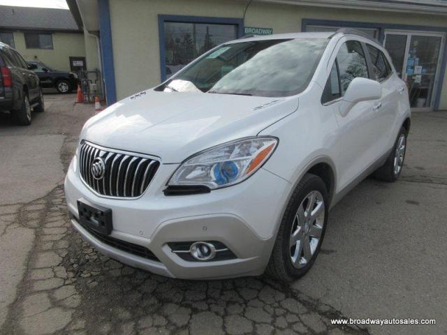 2013 Buick Encore ALL-WHEEL DRIVE PREMIUM-VERSION 5 PASSENGER 1.4L - TURBO.. LEATHER.. HEATED SEATS & WHEEL.. BACK-UP CAMERA.. POWER SUNROOF.. BLUETOOTH..