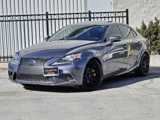 Used 2014 Lexus IS 250 F SPORT-RED LEATHER-SUNROOF-BACK UP CAMERA for sale in Toronto, ON