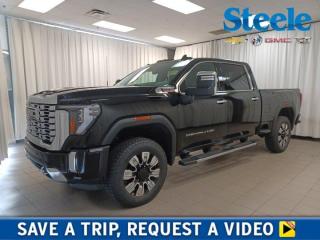 Our Diesel powered 2024 GMC Sierra 2500HD Denali Crew Cab 4X4 in Onyx Black is for owners who aim higher! Motivated by a TurboCharged 6.6 Litre DuraMax Diesel V8 offering 470hp and 975lb-ft of torque to a 10 Speed Allison Automatic transmission for advanced capability. This Four Wheel Drive truck is also easy to handle on the road or off with Digital Variable Steering, an off-road suspension, and a 2-speed transfer case. Deluxe Sierra design cues include LED lighting, 20-inch wheels, chrome assist steps, matching recovery hooks, a spray-on bedliner, a sunroof, and an exclusive MultiPro tailgate. Level up to our Denali cabin for luxurious details like heated/ventilated perforated-leather power front and heated rear seats, a heated-wrapped steering wheel, dual-zone automatic climate control, open-pore wood trim, a power rear window, and remote start. Backed by Bose audio, the infotainment system bundles a 12.3-inch driver display, a 13.4-inch touchscreen, WiFi compatibility, wireless charging, Apple CarPlay®/Android Auto®, Google Built-in, and Bluetooth®. GMC delivers smart driver assistance with HD surround vision with a bed-view camera, trailer-compatible blind-spot monitoring, a ProGrade trailering system, automatic braking, front/rear parking sensors, trailer-sway control, and more. When tough jobs call, our bold Sierra 2500 Denali is ready to answer! Save this Page and Call for Availability. We Know You Will Enjoy Your Test Drive Towards Ownership! Metros Premier Credit Specialist Team Good/Bad/New Credit? Divorce? Self-Employed?