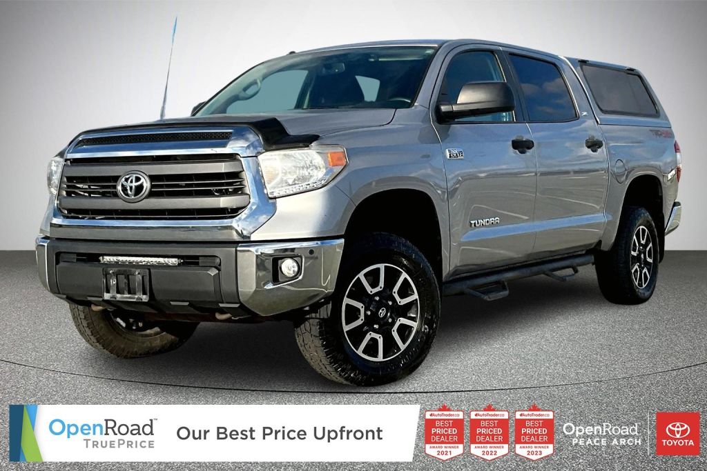Used 2015 Toyota Tundra 4x4 CrewMax SR5 5.7 6A for Sale in Surrey, British Columbia