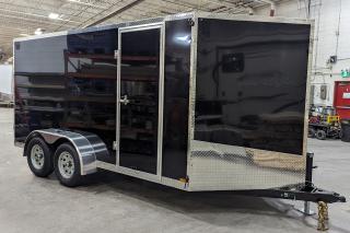 New 2024 Canadian Trailer Company 7x14 V Nose Cargo Trailer Steel tandem axle for sale in Guelph, ON