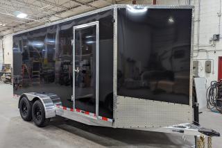 New 2024 Canadian Trailer Company 7x16 V-Nose Cargo Trailer Aluminum Tandem Axle for sale in Guelph, ON