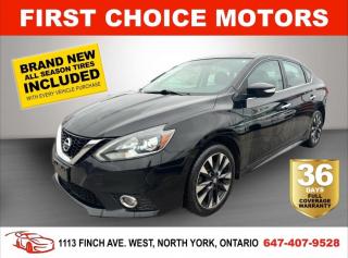 Used 2017 Nissan Sentra SR ~AUTOMATIC, FULLY CERTIFIED WITH WARRANTY!!!~ for sale in North York, ON