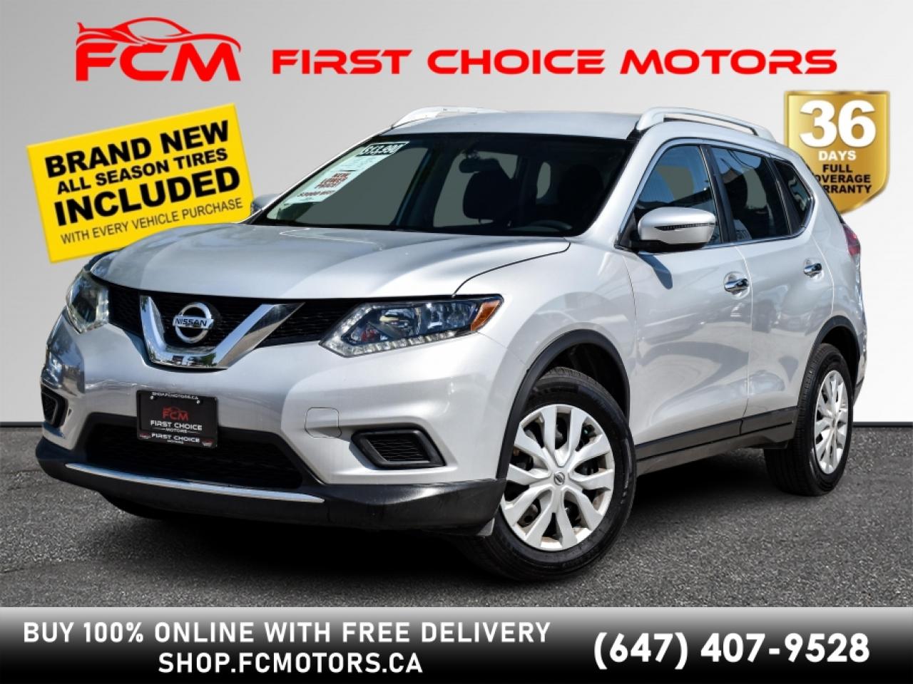 Used 2016 Nissan Rogue S AWD ~AUTOMATIC, FULLY CERTIFIED WITH WARRANTY!!! for sale in North York, ON