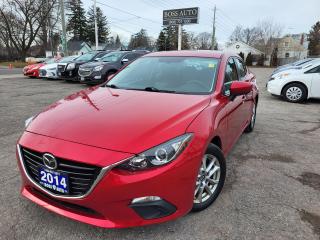 <p><span style=font-family: Segoe UI, sans-serif; font-size: 18px;>BEAUTIFULLY BUILT SOUL RED MAZDA3 TOURING SEDAN W/ GREAT MILEAGE, EQUIPPED W/ THE VERY FUEL EFFICIENT 4 CYLINDER 2.0L DOHC ENGINE, LOADED W/ ALLOY RIMS AND BRAND NEW BREAKS ALL AROUND, BLUETOOTH CONNECTION, REAR-VIEW CAMERA, PUSH BUTTON START, KEYLESS ENTRY, AIR CONDITIONING, CRUISE CONTROL, POWER LOCKS, WINDOWS AND MIRRORS, WARRANTY AND MORE! This vehicle comes certified with all-in pricing excluding HST tax and licensing. Also included is a complimentary 36 days complete coverage safety and powertrain warranty, and one year limited powertrain warranty. Please visit our website at bossauto.ca today!</span></p>