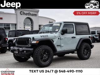 New 2024 Jeep Wrangler SPORT for sale in Chatham, ON