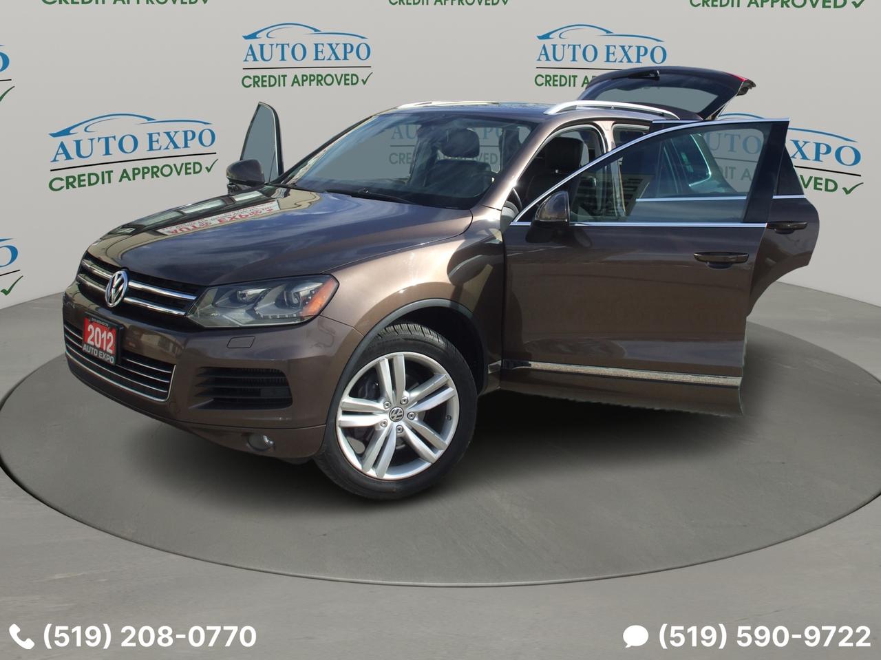 2012 Volkswagen Touareg TDI,Highline,AWD,Certified,Leather,GPS,Sunroof,Fog Photo