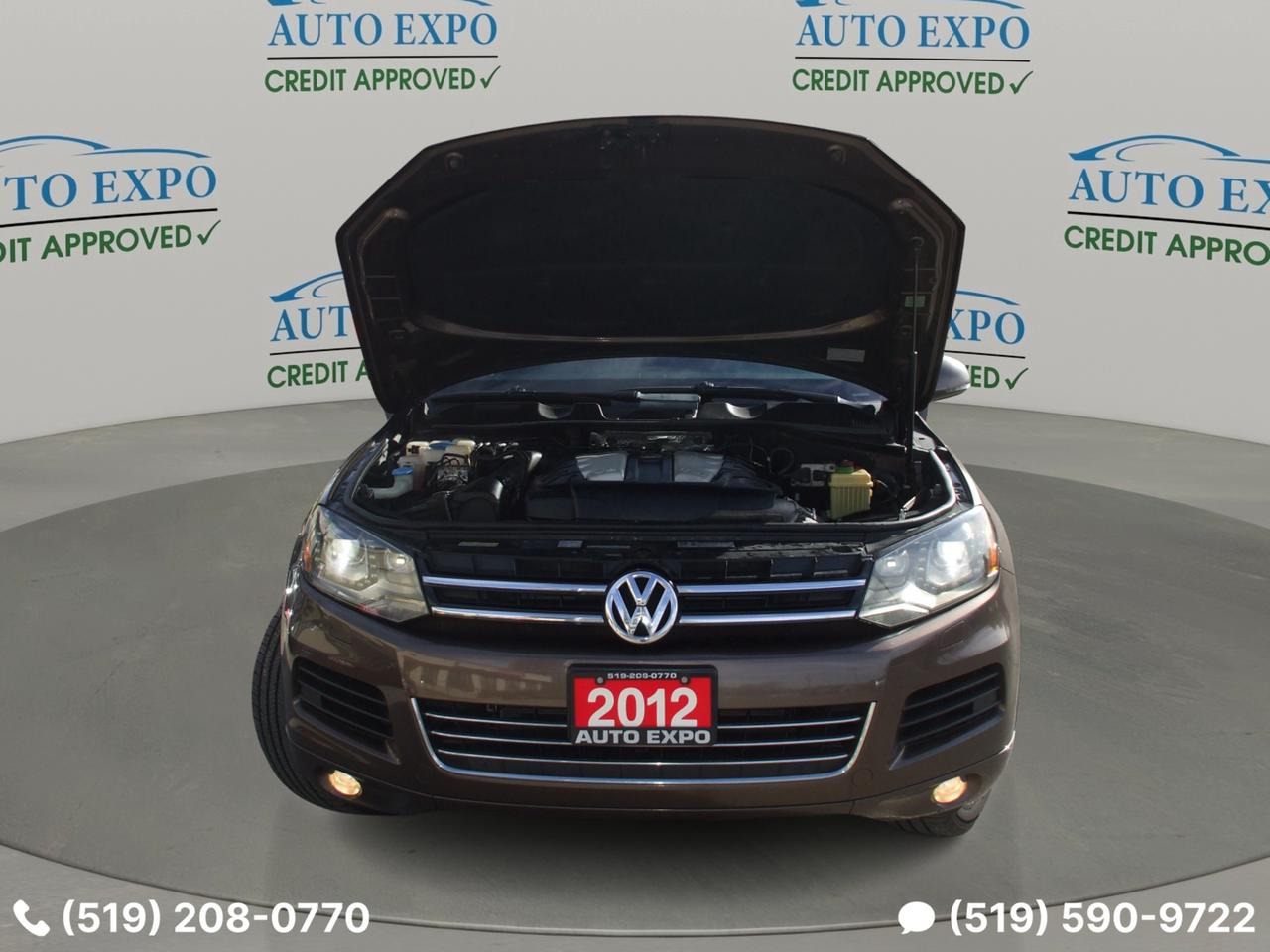 2012 Volkswagen Touareg TDI,Highline,AWD,Certified,Leather,GPS,Sunroof,Fog Photo