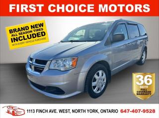 Welcome to First Choice Motors, the largest car dealership in Toronto of pre-owned cars, SUVs, and vans priced between $5000-$15,000. With an impressive inventory of over 300 vehicles in stock, we are dedicated to providing our customers with a vast selection of affordable and reliable options. <br><br>Were thrilled to offer a used 2014 Dodge Grand Caravan SXT, grey color with 200,000km (STK#7051) This vehicle was $9990 NOW ON SALE FOR $8990. It is equipped with the following features:<br>- Automatic Transmission<br>- Stow & go<br>- Power windows<br>- Power locks<br>- Power mirrors<br>- Air Conditioning<br><br>At First Choice Motors, we believe in providing quality vehicles that our customers can depend on. All our vehicles come with a 36-day FULL COVERAGE warranty. We also offer additional warranty options up to 5 years for our customers who want extra peace of mind.<br><br>Furthermore, all our vehicles are sold fully certified with brand new brakes rotors and pads, a fresh oil change, and brand new set of all-season tires installed & balanced. You can be confident that this car is in excellent condition and ready to hit the road.<br><br>At First Choice Motors, we believe that everyone deserves a chance to own a reliable and affordable vehicle. Thats why we offer financing options with low interest rates starting at 7.9% O.A.C. Were proud to approve all customers, including those with bad credit, no credit, students, and even 9 socials. Our finance team is dedicated to finding the best financing option for you and making the car buying process as smooth and stress-free as possible.<br><br>Our dealership is open 7 days a week to provide you with the best customer service possible. We carry the largest selection of used vehicles for sale under $9990 in all of Ontario. We stock over 300 cars, mostly Hyundai, Chevrolet, Mazda, Honda, Volkswagen, Toyota, Ford, Dodge, Kia, Mitsubishi, Acura, Lexus, and more. With our ongoing sale, you can find your dream car at a price you can afford. Come visit us today and experience why we are the best choice for your next used car purchase!<br><br>All prices exclude a $10 OMVIC fee, license plates & registration  and ONTARIO HST (13%)
